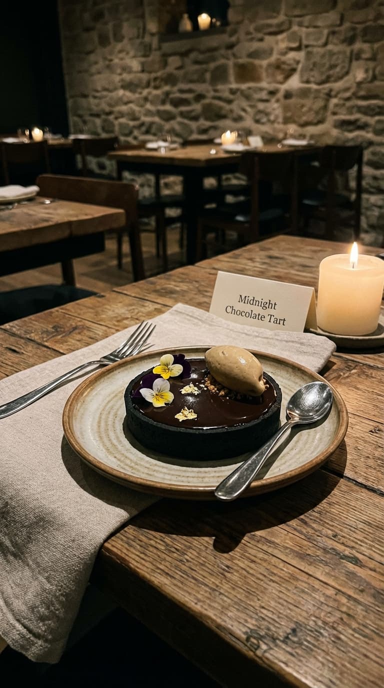 Midnight Chocolate Tart