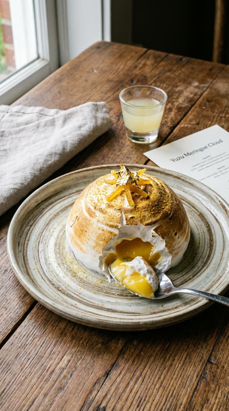 Yuzu Meringue Cloud